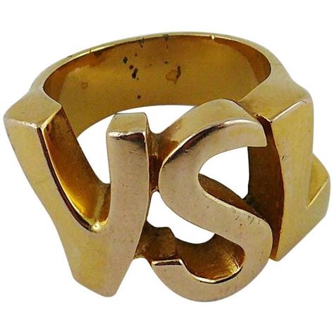 ysl mens ring|ysl rings for women.